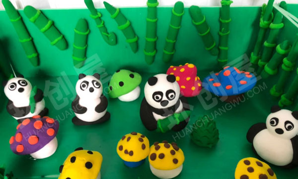 幼儿园艺术节作品展中国风图片