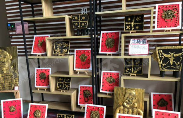 幼儿园艺术节作品展中国风图片