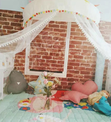 幼儿园公主屋图书区图片