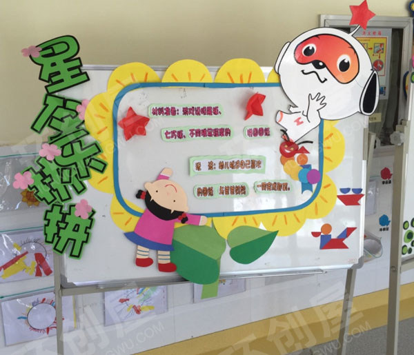 幼儿园科学主题墙面图片
