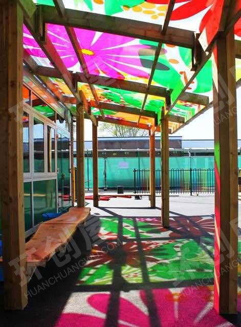 幼儿园科学区影子画和影子游戏图片
