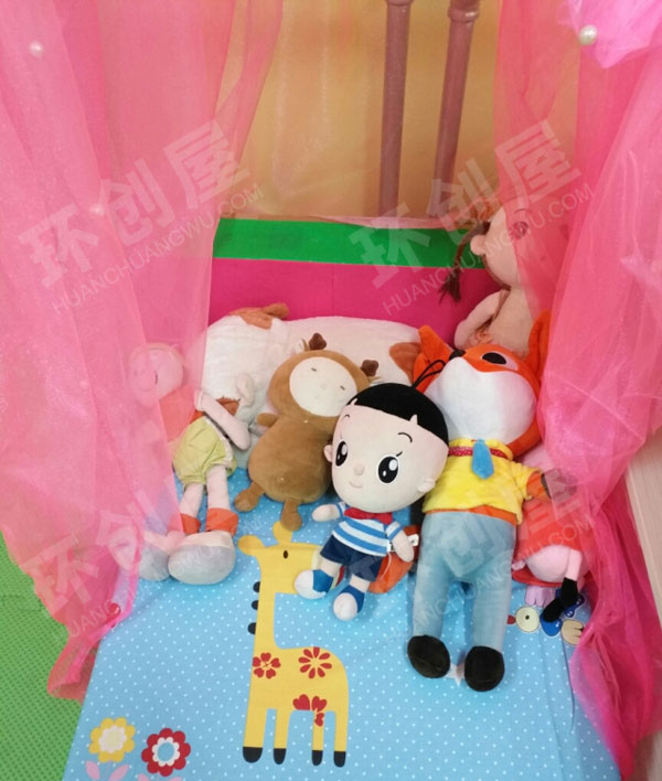 幼儿园角色游戏漂亮的娃娃家图片