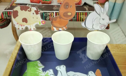 幼儿园环创益智区各种材料图片