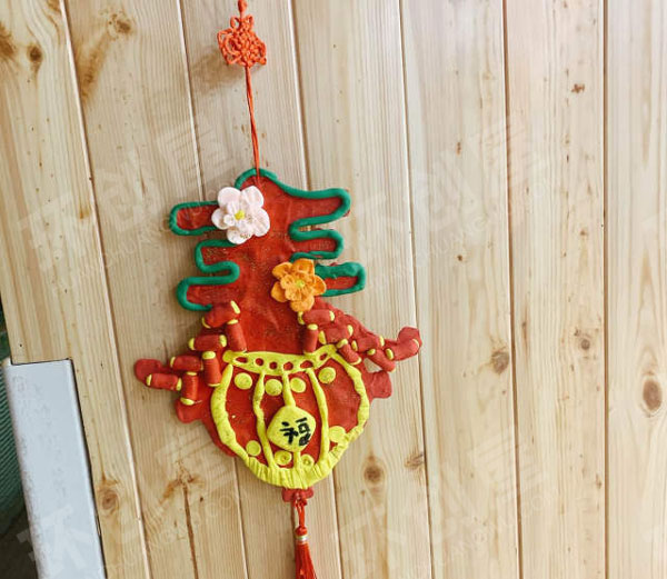 幼儿园轻粘土春节挂饰图片