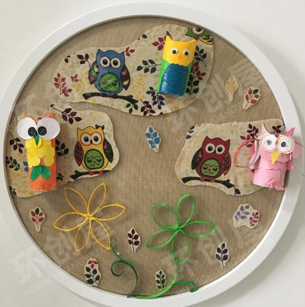 幼儿园简单可爱而精致的走廊布置图片