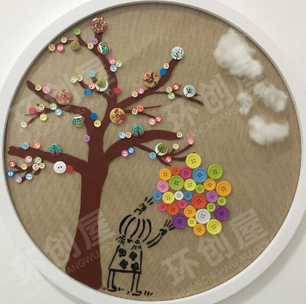 幼儿园简单可爱而精致的走廊布置图片