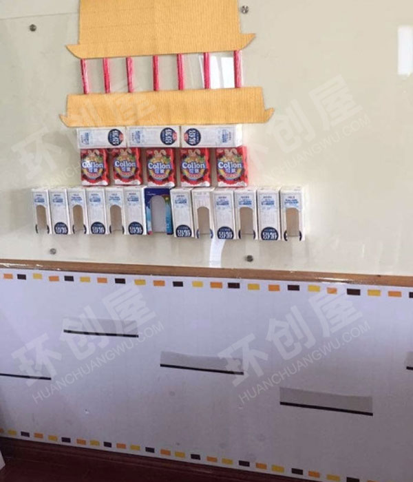 幼儿园美丽的中国风建筑作品展示图片