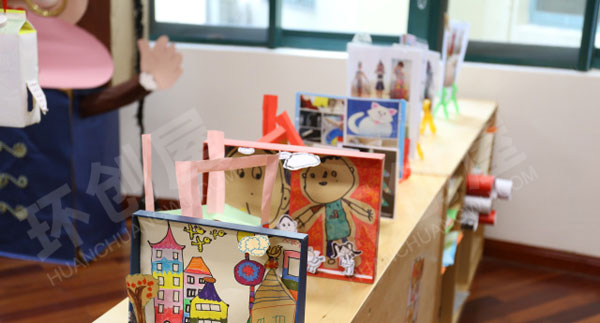 幼儿园创意作品展示图片