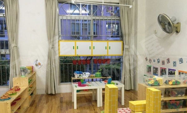 幼儿园环创积木建构图片