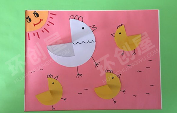 幼儿园美工区立体手工图片