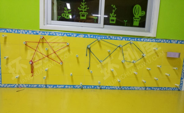 幼儿园科学区可操作墙图片