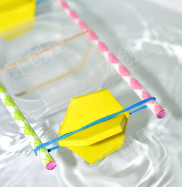 幼儿园科学区好玩的动力皮艇图片