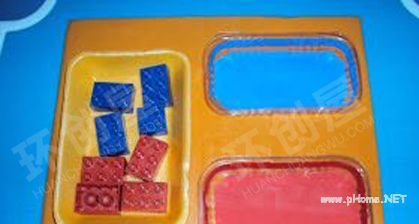 幼儿园益智区废物利用颜色分类大小分类图片