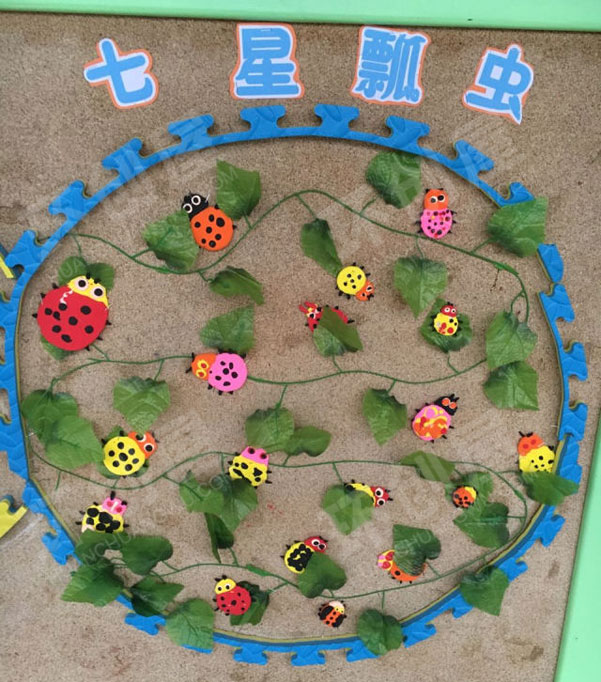 幼儿园虫虫虫虫飞主题墙图片