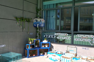幼儿园户外种植角环创图片3张