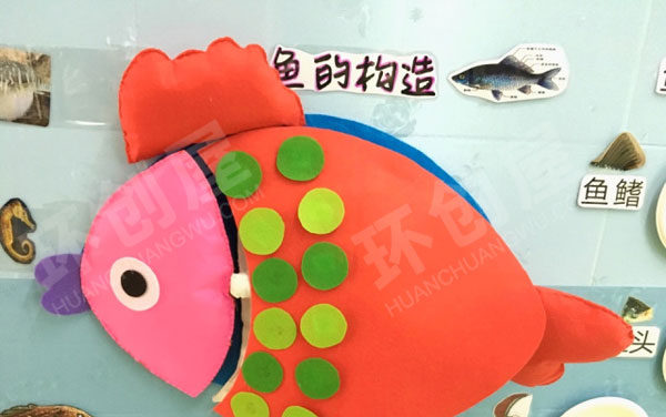 幼儿园科学区鱼的结构图片