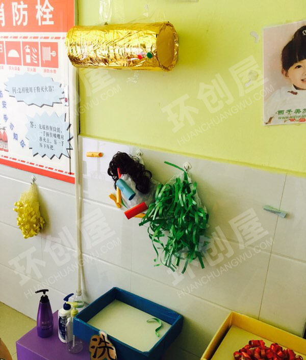 幼儿园理发店千纤丝语图片