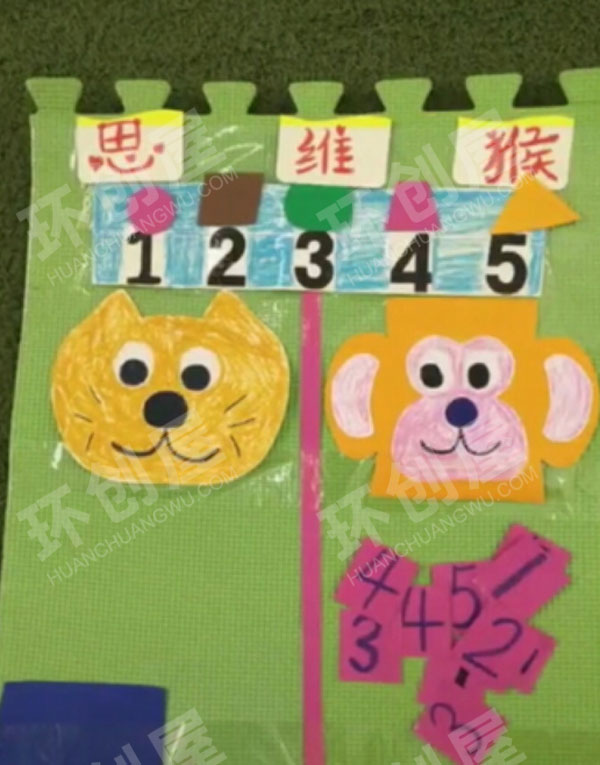 幼儿园益智区超多的区域材料图片