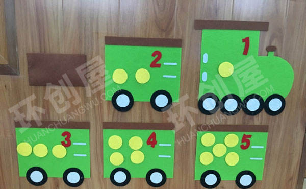 幼儿园益智区可操作墙面玩具图片