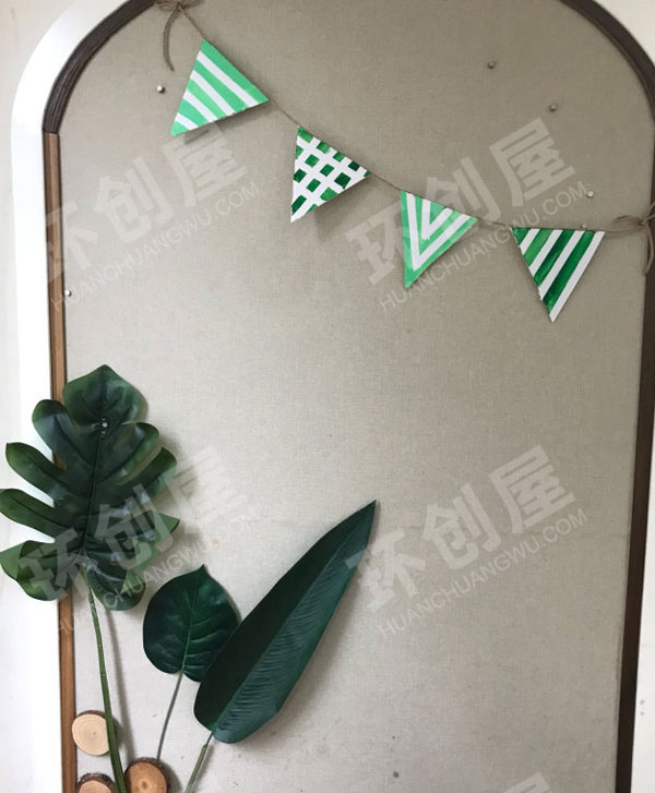 幼儿园简简单单ins风墙面布置图片