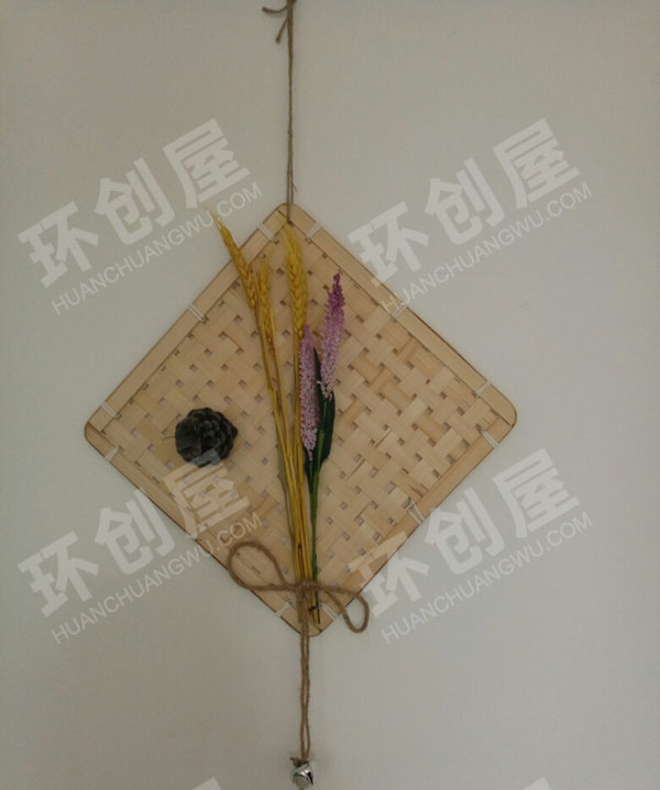 幼儿园班级原木风挂饰图片