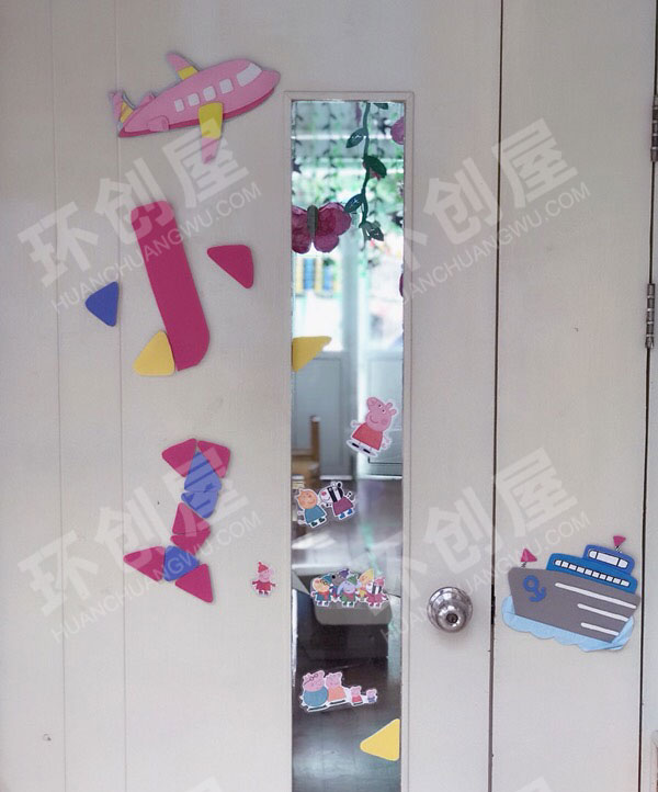 幼儿园教室门交通主题环创图片
