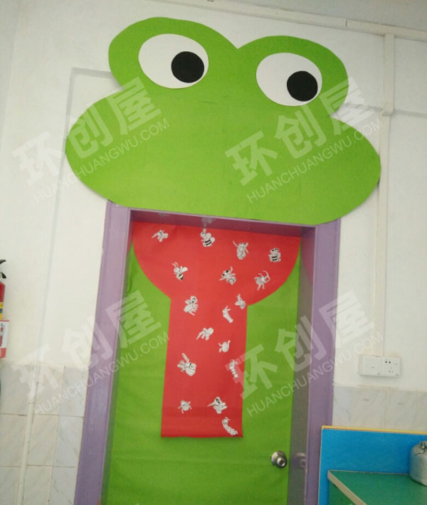 幼儿园各种门装饰环创图片