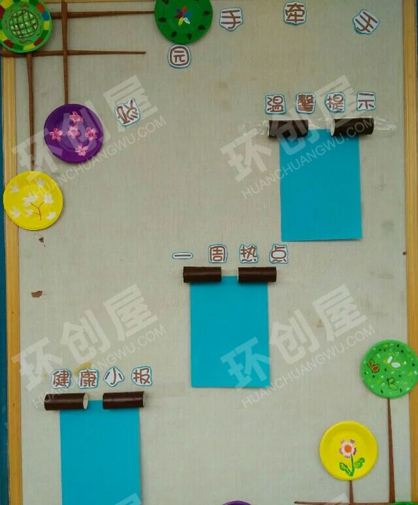 幼儿园俏皮可爱家园联系栏环创图片