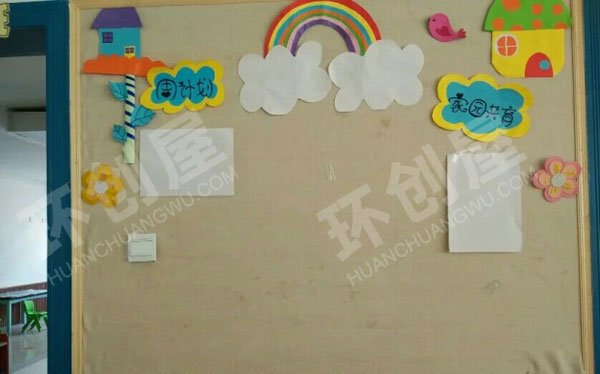 幼儿园俏皮可爱家园联系栏环创图片