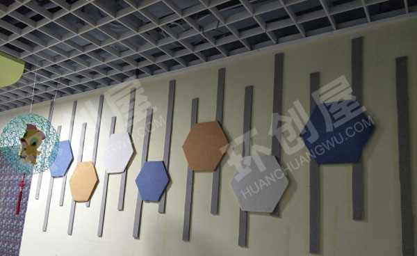 幼儿园走廊作品墙展示图片