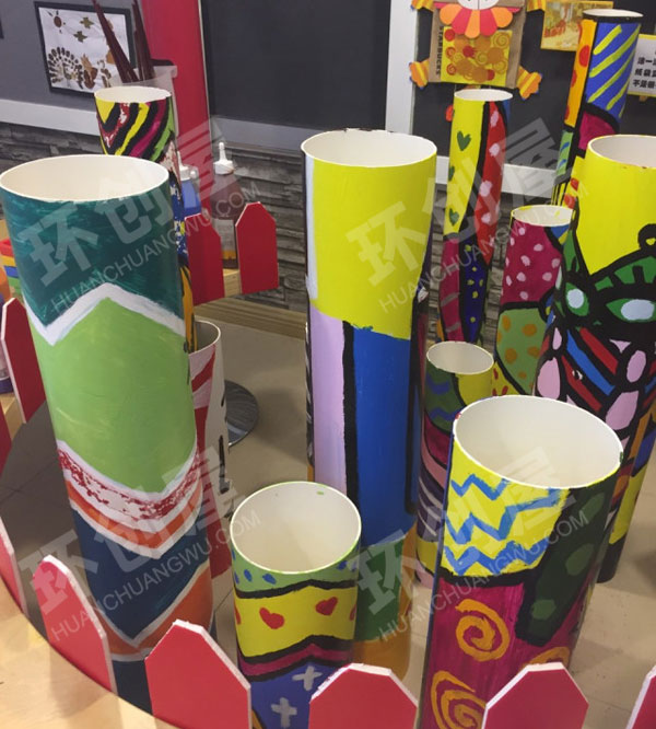 幼儿园各种各样作品展示图片