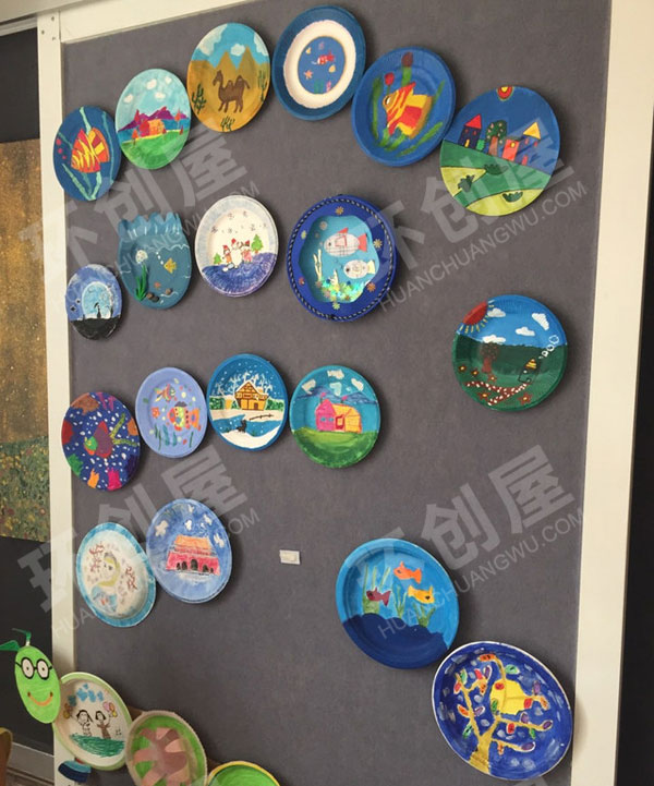 幼儿园各种各样作品展示图片