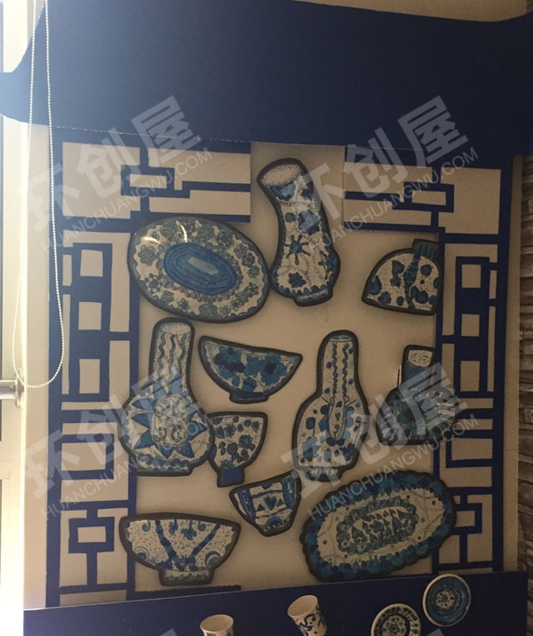 幼儿园各种各样作品展示图片