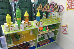 幼儿园建构区各种材料图片