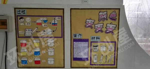 幼儿园科学认知颜色变变变图片