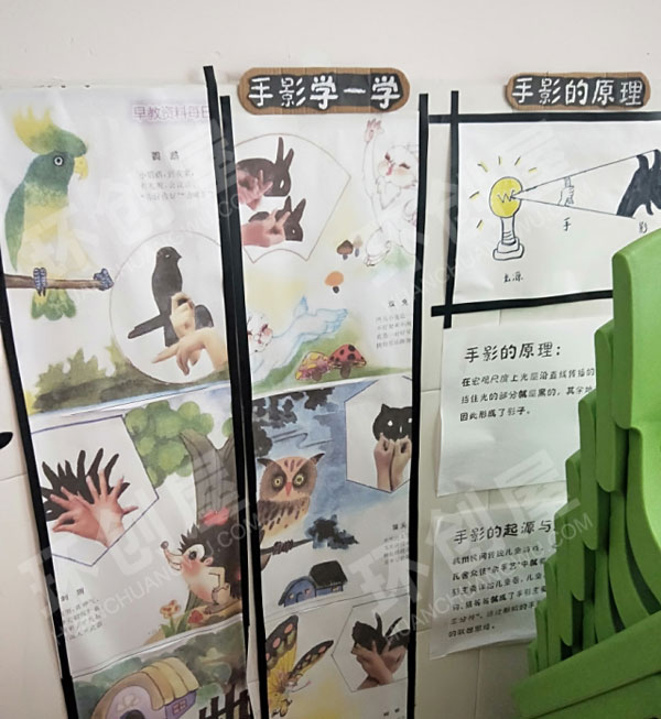 幼儿园科学区光影魔术体验馆图片
