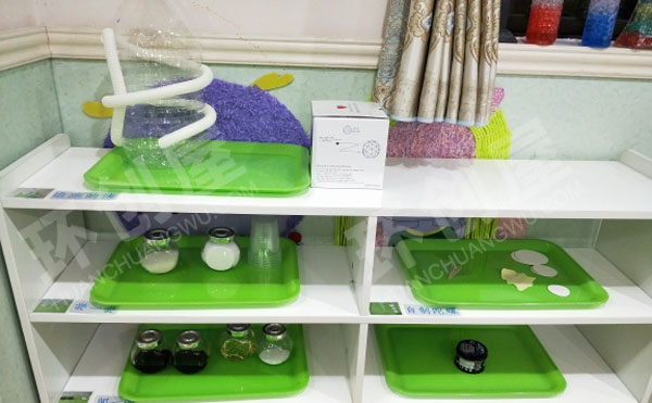 幼儿园科学区自制各种教玩具图片