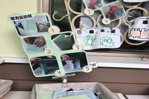 幼儿园科学区自制教玩具及操作步骤图片6张
