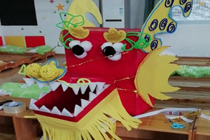 幼儿园表演区元宵节舞龙师图片6张