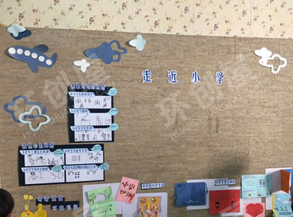 幼儿园走近小学系列主题墙图片
