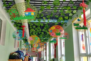幼儿园走廊吊饰装饰图片6张