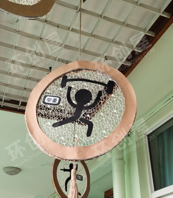 幼儿园走廊运动吊饰图片