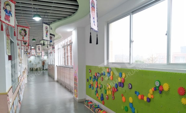 幼儿园走廊墙面文化图片