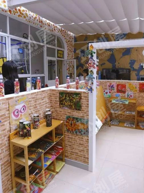 幼儿园各种创意作品展示图片