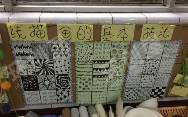 幼儿园美工区布置图片