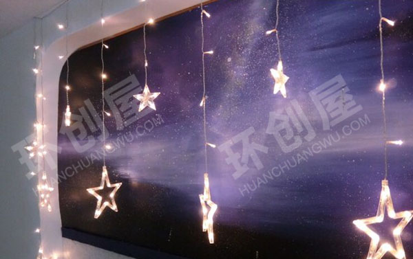幼儿园星空背景科探区域图片
