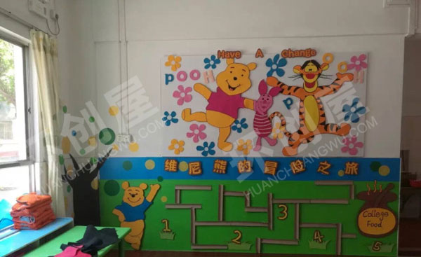 幼儿园主题墙教室装饰图片
