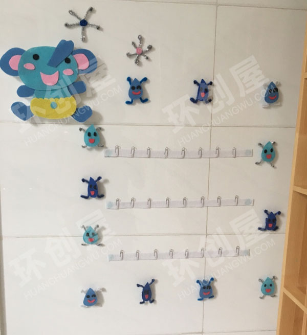 幼儿园可爱温馨墙面布置图片