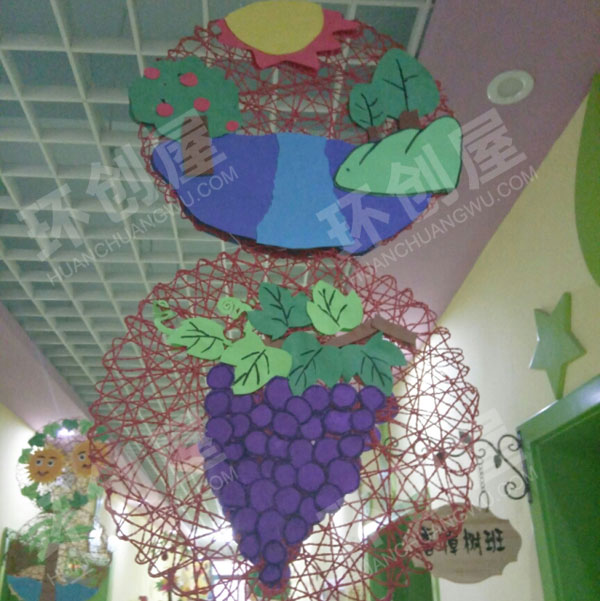 幼儿园春夏秋冬挂饰图片
