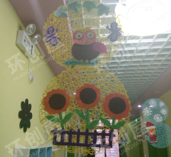 幼儿园春夏秋冬挂饰图片